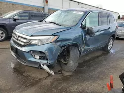 Honda salvage cars for sale: 2016 Honda Pilot LX