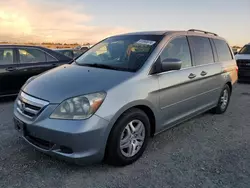 Honda salvage cars for sale: 2007 Honda Odyssey EXL