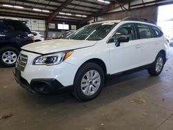 Salvage cars for sale from Copart East Granby, CT: 2017 Subaru Outback 2.5I