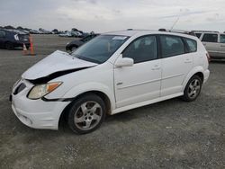 Pontiac Vibe salvage cars for sale: 2007 Pontiac Vibe