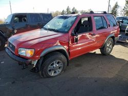 SUV salvage a la venta en subasta: 2001 Nissan Pathfinder LE