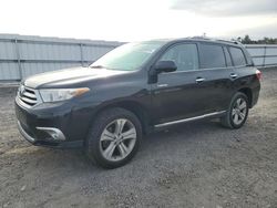 Salvage cars for sale from Copart Fredericksburg, VA: 2012 Toyota Highlander Limited