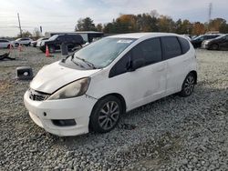 Salvage cars for sale from Copart Mebane, NC: 2013 Honda FIT Sport