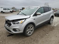 2018 Ford Escape Titanium en venta en Kansas City, KS