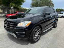 Mercedes-Benz m-Class Vehiculos salvage en venta: 2014 Mercedes-Benz ML 350