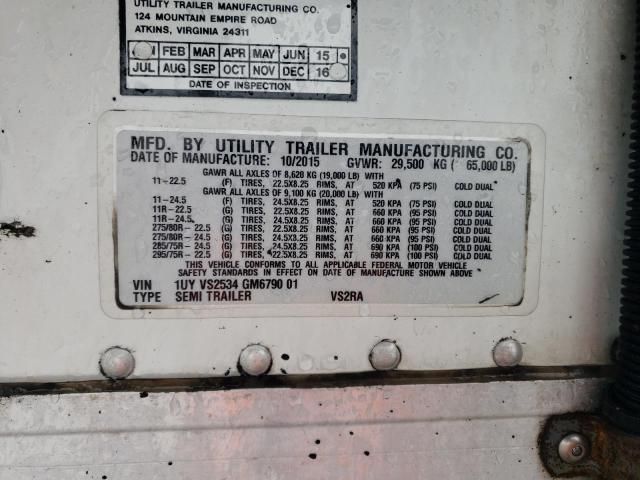 2016 Utility Reefer TRL