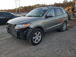 Salvage cars for sale at Greenwell Springs, LA auction: 2007 Hyundai Santa FE SE