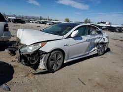 Hyundai salvage cars for sale: 2015 Hyundai Sonata Hybrid