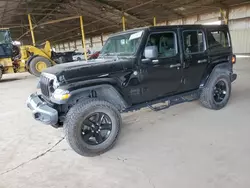 Salvage cars for sale at Phoenix, AZ auction: 2019 Jeep Wrangler Unlimited Sahara