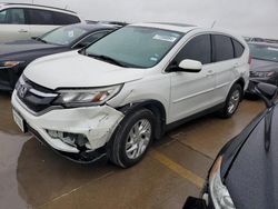 Salvage cars for sale at Wilmer, TX auction: 2016 Honda CR-V EX