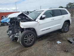 Salvage cars for sale at Homestead, FL auction: 2018 Jeep Grand Cherokee Limited