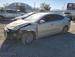 Salvage cars for sale from Copart Wichita, KS: 2017 Hyundai Elantra SE