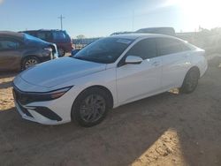 Salvage cars for sale from Copart Andrews, TX: 2024 Hyundai Elantra SEL