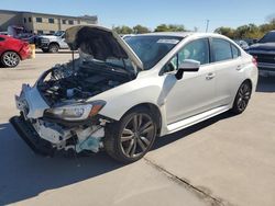 Subaru wrx salvage cars for sale: 2016 Subaru WRX Limited