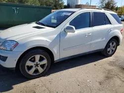 Salvage cars for sale at Gaston, SC auction: 2010 Mercedes-Benz ML 350