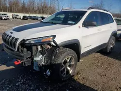 Jeep salvage cars for sale: 2015 Jeep Cherokee Trailhawk