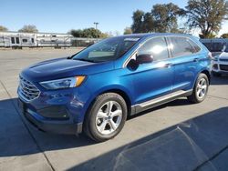 Salvage cars for sale at Sacramento, CA auction: 2020 Ford Edge SE