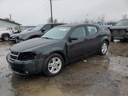 Salvage cars for sale at Pekin, IL auction: 2010 Dodge Avenger R/T