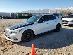 Salvage cars for sale at Magna, UT auction: 2014 Infiniti Q50 Base