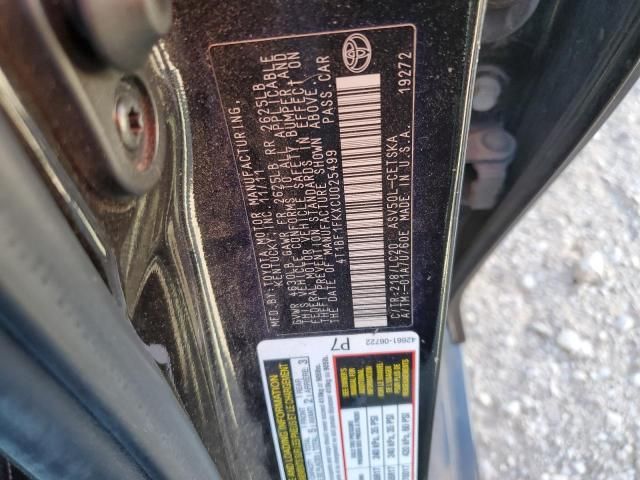 2012 Toyota Camry Base