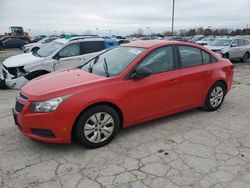 Salvage cars for sale at Indianapolis, IN auction: 2014 Chevrolet Cruze LS