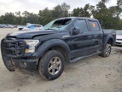 Salvage cars for sale at Ocala, FL auction: 2017 Ford F150 Supercrew