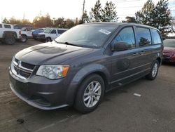 Salvage cars for sale at Denver, CO auction: 2015 Dodge Grand Caravan SXT