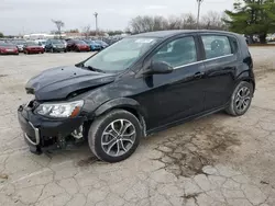 Salvage cars for sale from Copart Lexington, KY: 2018 Chevrolet Sonic LT