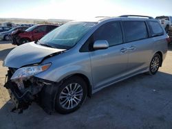 Toyota Sienna xle salvage cars for sale: 2019 Toyota Sienna XLE