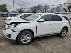 Salvage cars for sale from Copart Moraine, OH: 2012 Chevrolet Equinox LT