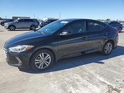 Vehiculos salvage en venta de Copart Grand Prairie, TX: 2018 Hyundai Elantra SEL