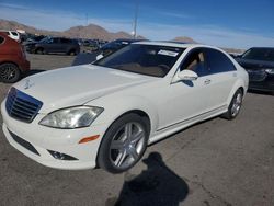 Salvage cars for sale at North Las Vegas, NV auction: 2008 Mercedes-Benz S 550