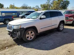 Salvage cars for sale at Wichita, KS auction: 2012 Jeep Grand Cherokee Laredo