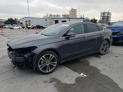 Ford salvage cars for sale: 2019 Ford Fusion Titanium