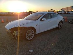 Salvage cars for sale at San Diego, CA auction: 2016 Tesla Model S