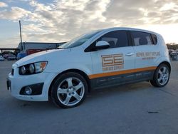 Chevrolet Sonic ltz salvage cars for sale: 2014 Chevrolet Sonic LTZ