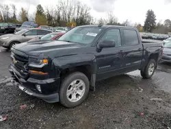 Salvage cars for sale at Portland, OR auction: 2018 Chevrolet Silverado K1500 LT