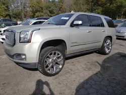 Salvage cars for sale at Austell, GA auction: 2016 GMC Yukon Denali