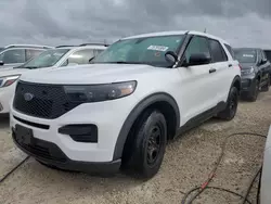 Ford Explorer salvage cars for sale: 2021 Ford Explorer Police Interceptor