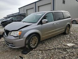 Chrysler Town & Country Touring l Vehiculos salvage en venta: 2013 Chrysler Town & Country Touring L