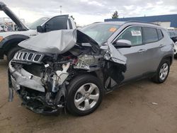 Salvage cars for sale from Copart Woodhaven, MI: 2019 Jeep Compass Latitude