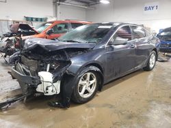 Salvage cars for sale at Elgin, IL auction: 2017 Chevrolet Malibu LS