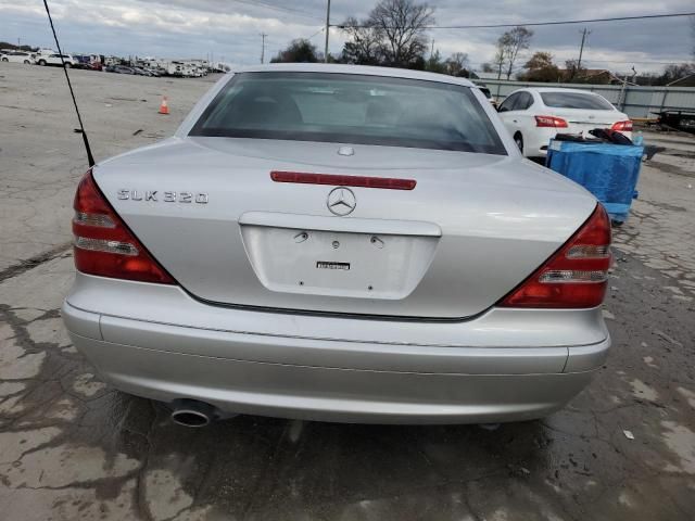 2002 Mercedes-Benz SLK 320