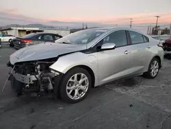 Salvage cars for sale at Sun Valley, CA auction: 2017 Chevrolet Volt Premier