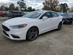 Salvage cars for sale at auction: 2017 Ford Fusion Sport