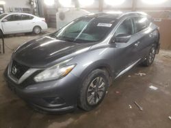 Salvage cars for sale at Pekin, IL auction: 2015 Nissan Murano S