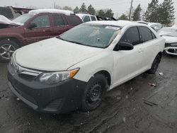 Toyota salvage cars for sale: 2013 Toyota Camry L