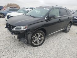 Salvage cars for sale at Taylor, TX auction: 2013 Lexus RX 350