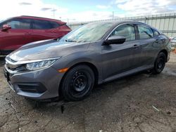 Honda salvage cars for sale: 2016 Honda Civic LX