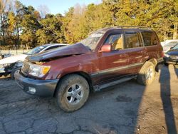 Toyota Land Cruiser Vehiculos salvage en venta: 2001 Toyota Land Cruiser